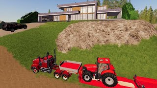 Starting our $4,000,000 farm and buying tractors | Suits to boots part 1 | Farming simulator 19