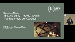 Rituelle Gewalt - Satanic panic - Fachvortrag einer Klinik - Dissoziative Identitätsstörung 2023