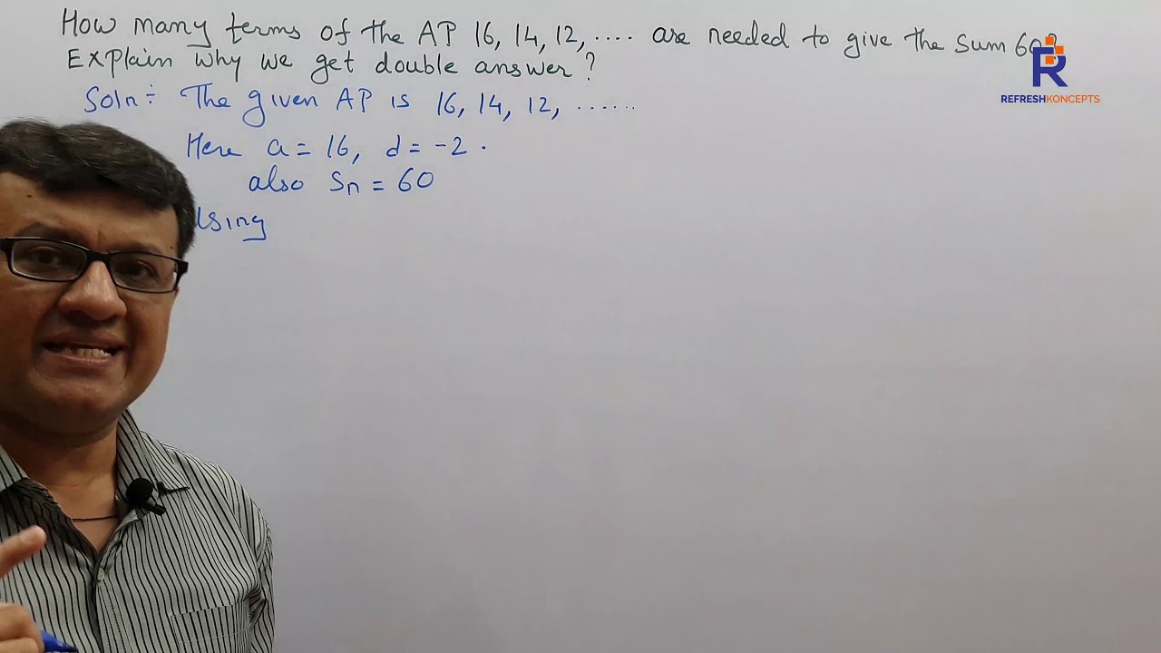 Arithmetic Progression Youtube