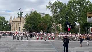 Le salut au caïd - Légion étrangère - 14 juillet 2023