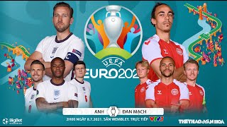 [SOI KÈO NHÀ CÁI] Anh vs Đan Mạch. VTV6 VTV3 trực tiếp bóng đá EURO 2021 Bán kết (2h00 ngày 8/7)