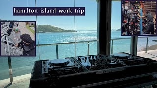 travelling alone to hamilton island for work — week in the life of an av technician