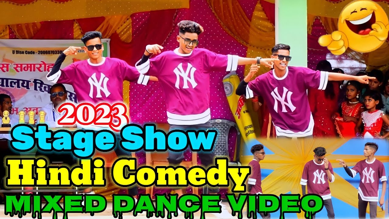 Hindi Comedy Dance Agagroup Mixed Dance Video 2023 Stage Show