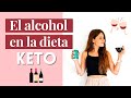 🍷ALCOHOL Y DIETA KETO ⎮¿Se puede beber alcohol en keto?  Las mejores y las peores opciones.