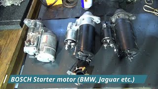 Starter Motor Repair (Bosch / BMW M60, Jaguar X300, etc.)