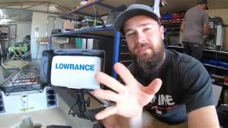 LOWRANCE Hook2 unboxing, install & water test