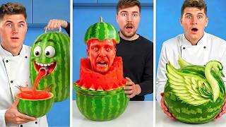 3hour Nick DiGiovanni Compilation | I Tried 50 Ways To Use A Watermelon | The Biggest Food Battle