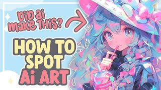 How to Spot AI Art (STOP Accusing Artists of Using AI So Much!!) || SPEEDPAINT + COMMENTARY