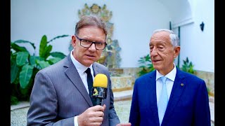 Entrevista com Presidente de Portugal Marcelo Rebelo de Sousa