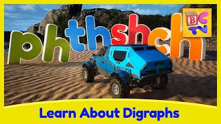 Learn About Digraphs for Kids with Cars and Monster Trucks