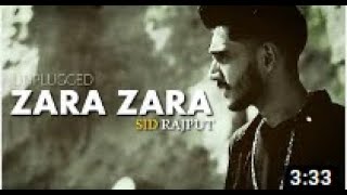 Zara Zara Behekta Hai [Cover 2020] | Sid Rajput | RHTDM | Lyrical Video