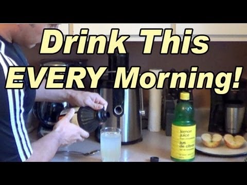 Drink This EVERY Morning! - Lemon Juice & Apple Cider Vinegar Drink This EVERY Morning! - Lemon Juice & Apple Cider Vinegar