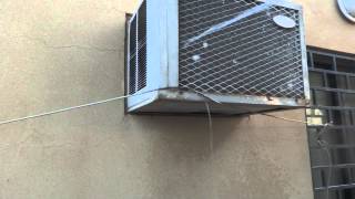 Room air conditioner common defect repair. DIY easy fix.