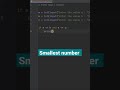 python program to find smallest number among three