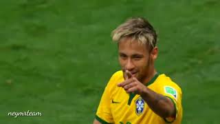 Neymar jr vs cameroon world cup 2014 Brasil