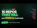 10 GitHub Repos So Good They Shouldn't Be Free — Part 5 (Kill $189K/yr of SaaS)