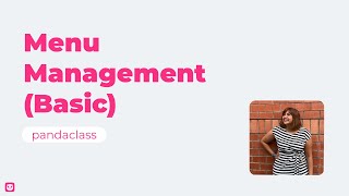 [SG] Menu Management (Basic)