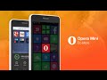 Introducing the new Opera Mini for Windows Phone