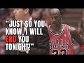 What happens when Michael Jordan Says He will Destroy You