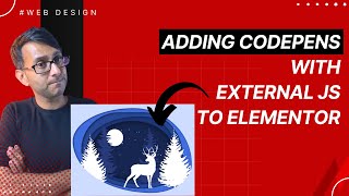 Adding a Codepen HTML CSS JS and External JS to an Elementor Page - Elementor Wordpress Tutorial