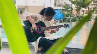Priyathama Priyathama Song On Guitar #majili #sathvikaveena #sathvikachenduluru