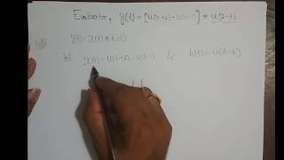 M2L41 - Convolution Integral - Problem 4