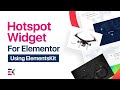 Hotspot Widget For Elementor Using Elementskit