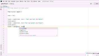 Fitting Widgets in your Layout using Tkinter | Python | NoiceYa