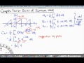 MH2801 Complex Fourier Series of a Sawtooth Wave