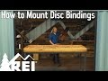 Snowboarding: How to Mount Disc Bindings