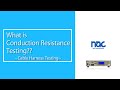 What is Conduction Resistance Testing? | Cable Harness Tester NAC CORPORATION