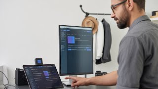 Evoto AI Second Screen Tether Setup + Vertical Monitor Guide (Mac Workflow)