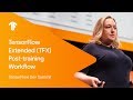 TensorFlow Extended (TFX) Post-training Workflow (TF Dev Summit '19)