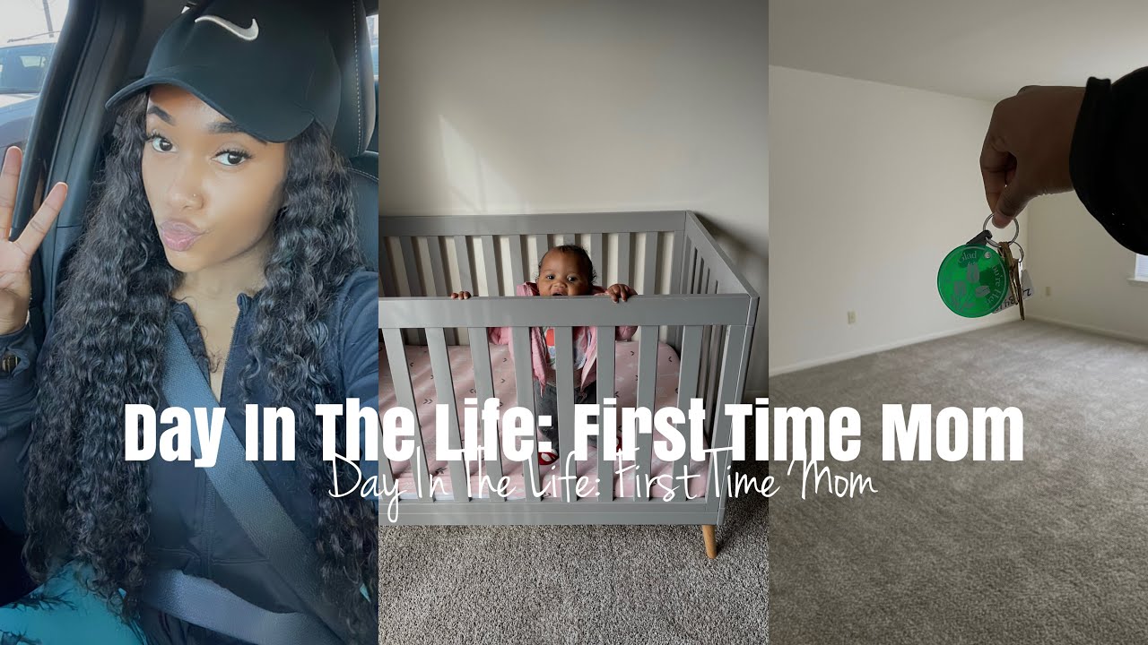 Day In The Life First Time Mom First Apartment Youtube
