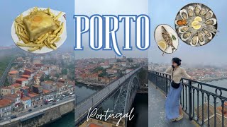 [유럽여행] [PORTO] 🇵🇹최애 도시중 하나가 된 포르투 | 안개가 꼈음에도 너무 느낌 있었던 루이스 다리 | 굴 먹기 도전기 | 제일 이쁜 맥도날드 | Francesinhas