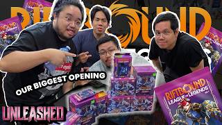 Ex-League of Legends Players open a huge amount of Riftbound Unleashed (Riftbound Box Opening)