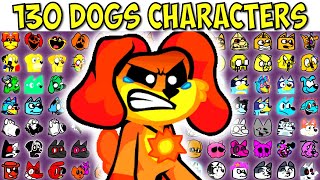 FNF Character Test | Gameplay VS My Playground | 130 Dogs Characters