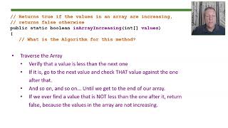 AP Computer Science A - Topic 4.5 - Part 2: Implementing Array Algorithms