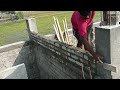 Cemant Brick Wall Installation 🧱 || Sukan Civil Worker