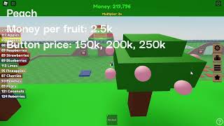 Roblox Fruit Juice Tycoon: Refreshed. All fruit's stats