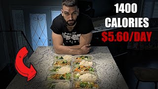 1400 Calorie Meal Plan | $5.60 Per Day