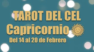 HOROSCOPO CAPRICORNIO / Del 14 al 20 de Febrero 2022