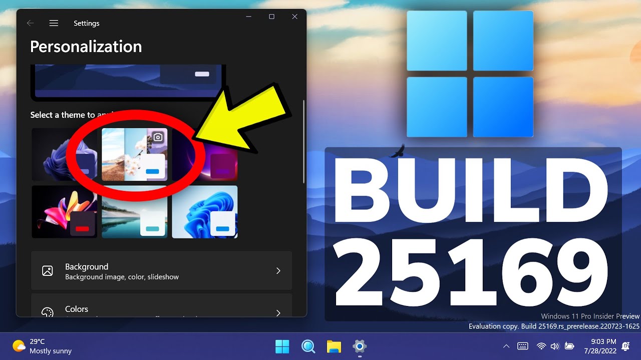 New Windows 11 Build 25169 – New Windows Theme, Settings Changes ...