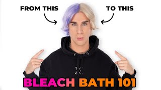 Hairdresser's Guide To Doing A Bleach Bath At Home