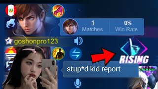 I PRETEND KID IN RISING LEAGUE!! SHE THINK IM NOOB 💀