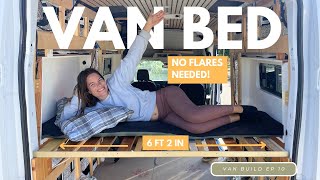 Building Van Bump Outs for Sleeping Sideways | Van Bed Frame Install