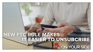 New FTC rule makes it easier to cancel online subscriptions