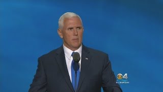 Trump VP Choice Mike Pence Gives Rousing Speech At RNC