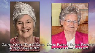 Bayou TIme News 04-07-2025 Patsy Fakier & Claire Porretto Obituaries