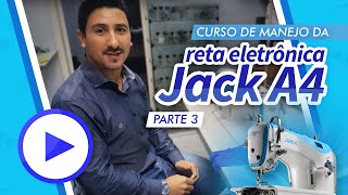 Curso de Manejo da Reta Jack A4 - Parte 3: Regulagem da Caixa de Bobina